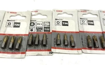 Bosch Professional Screwdriver Bit Max Grip Pack Of 3  Various Sizes • £3.49