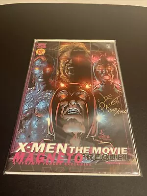 X-MEN THE MOVIE PREQUEL MAGNETO Comic  DYNAMIC FORCES Signed Texiera/Pruett  COA • £12.99