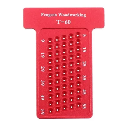 1pc Woodpecker Squares Tools Woodworking Hole Positioning Ruler • £13.99
