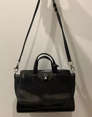 $290 • Buy Alexander Wang Black Patent Leather Bag