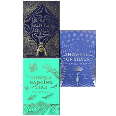 Laura Wood Collection 3 Books Set (A Sky Painted Gold Under A Dancing Star) • £20.99