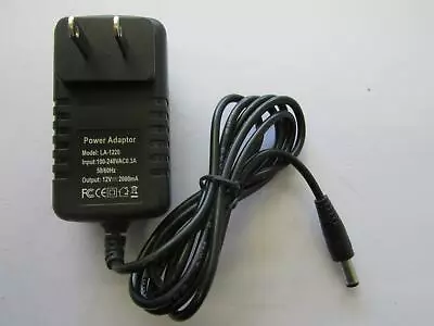 USA US 12V 2A AC-DC Switching Adapter For APD WA-24E12 WA24E12 Model No • £12.90