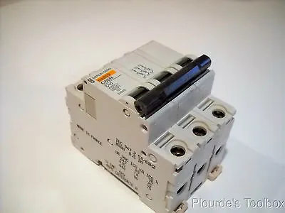 New Merlin Gerin Multi-9 3-Pole Circuit Breaker 10A 400V C60N-C10A 24349 • $59