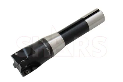 SHARS 1-1/2  90° INDEXABLE FACE END MILL R8 ARBOR 4FL APKT CERT Save $158 P[ • $56.95