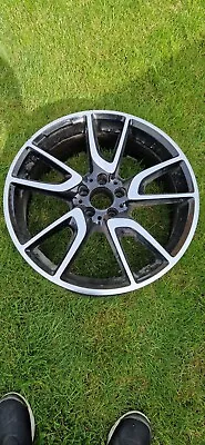 1 X 20  Mercedes E43 AMG Style Alloy Wheels Blk/Pol Mercedes E-Class Front W213 • £80