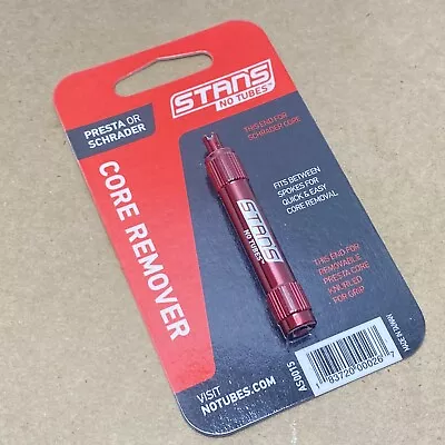 Stans No Tubes Presta Schrader Valve Core Remover Tool Tubeless Tires MTB Bike • $10.48