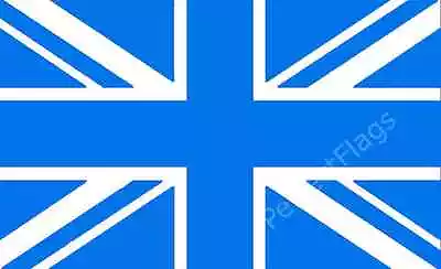 UNION JACK BLUE FLAG - UNITED KINGDOM FLAGS - Hand 3x2 5x3 8x5 Feet • £3.75