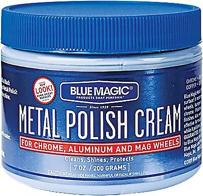 Blue Magic 400 Metal Polish Cream 7 Oz. • $11.49