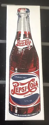 Vintage 1992 Pepsi Cola Collectible Porcelain Refrigerator Locker Magnet • $16.86