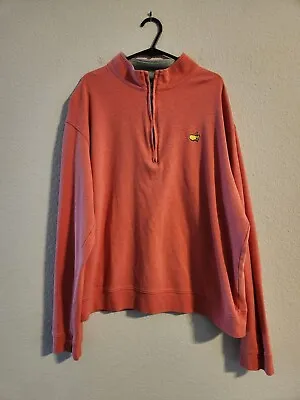 Masters Collection Women’s Augusta The Half-Zip Pullover Pink Sweater Size... • $40