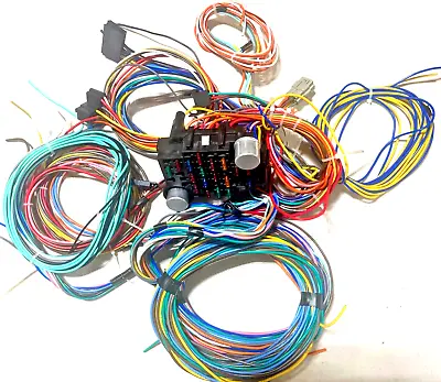 Street Rod Or Custom Car Truck Wire Harness Complete Wiring Kit 1 Or 3 Wire Alt • $149