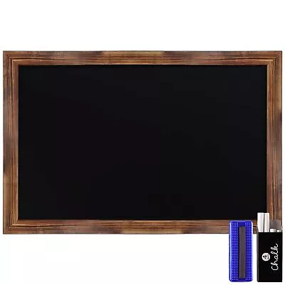 Rustic Magnetic Wall Chalkboards (Torched Brown 24 X 36 Inch) • $82.95