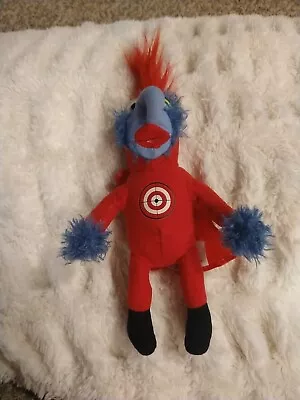 Disney Muppets 9  Superhero Gonzo Plush Target Red Cape Stuffed Toy • $10