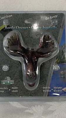 Cast Iron Moose Head Bottle Opener • $15