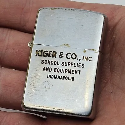 Vintage 1937-1950 Zippo Lighter Pat 2032695 Pa.Pending Bradford PA Made In USA • $479.66