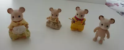 £12.99 • Buy SYLVANIAN FAMILIES  4 Mouse Mice  FAMiLY FIGURES   9Z