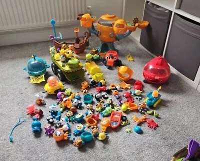 Huge Octonauts Toys And Figures Bundle Creatures Gups Playset • £99