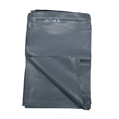 £4.99 • Buy 50 LARGE 12 X 16  GREY PLASTIC MAILING BAGS SELF SEAL POSTAGE POST SACKS 