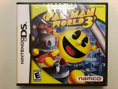 PacMan World 3 Game: Nintendo DS 2005 (New & Sealed) A True Collectible! • $45