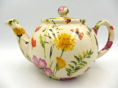 £22.99 • Buy Meadow Flowers Design 2 Cup Teapot By Heron Cross Pottery