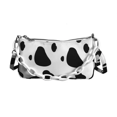 £12.72 • Buy Women Girls Cartoon Cow Print Handbag Shoulder Crossbody Bag Tote Satchel Purse