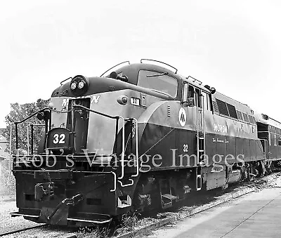 Monon Railroad BL2 Photo # 32  EMD Locomotive Chicago Indianapolis& Louisville • $6.49