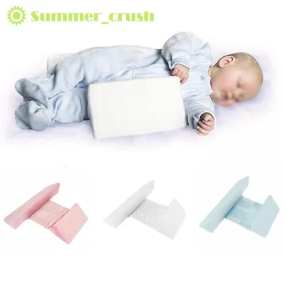 £9.99 • Buy Newborn Baby Pillow Shape Styling Anti-roll Adjustable Side Sleep Cushion UK