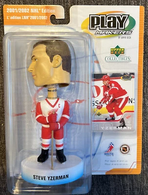 $12.99 • Buy Steve Yzerman Bobblehead - Play Makers By Upper Deck (2002) - New In Box