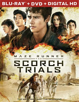 Maze Runner: The Scorch Trials (Blu-ray Disc/DVD 2-Disc Set Digital HD) - NEW! • $4.99