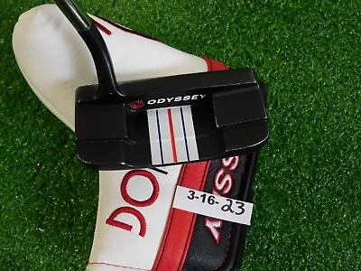 Odyssey Triple Track Double Wide Flow Stroke Lab 35  Putter W White Hot OG HC  • $248.85