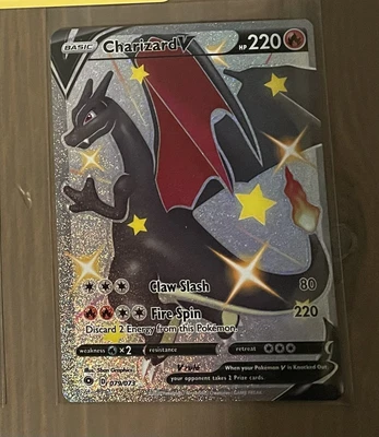 $75 • Buy Pokémon TCG Charizard V Champion's Path 079/073 Holo Secret Rare
