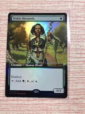 FOIL Noble Hierarch Box Topper - Ultimate Masters - PACK FRESH UNPLAYED NM/Mint • $20