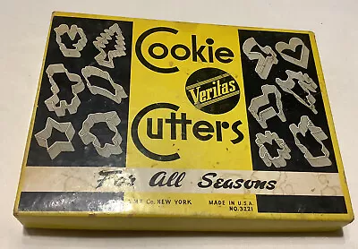 VINTAGE VERITAS COOKIE CUTTERS FOR ALL SEASONS 10Ct. • $14.99