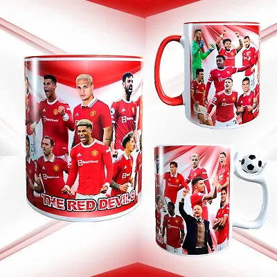 Manchester United Mug The Red Devils Football Gift Man United Fans Cup Birthday • £12.99