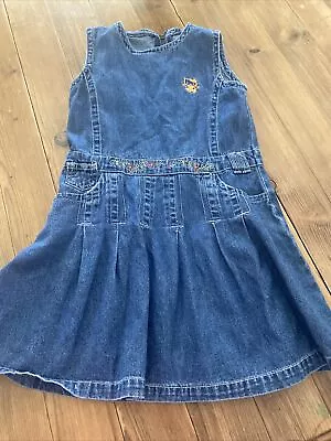 Oshkosh Girls Denim Dress /pinafore  Size 6  • $20