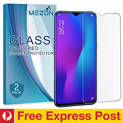 [2 Pack] OPPO R17 Pro Tempered Glass 9H HD Premium Screen Protector By MEZON • $23.99