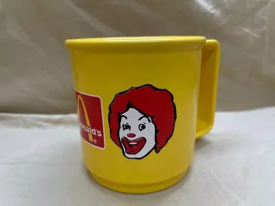 Vintage Collect McDonald's Plastic Cup Mug For Hot Foods 1990s USSR EXTRA RARE • $105