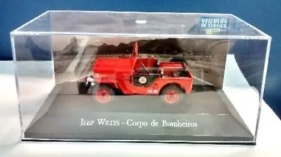 Atlas Editions Jeep Willys - Bombeiros  1:43 Scale Diecast  MAG KM04 • $16.36