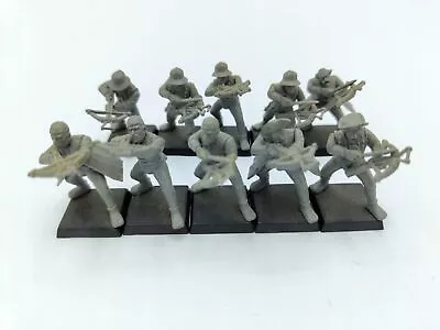 Warhammer Fantasy Empire Militia Crossbowmen Set Of 10 Plastic Miniatures OOP • £29.99