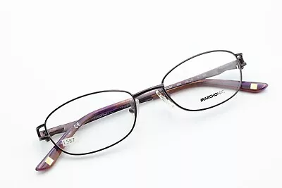 MARCHON NYC DELANCEY 505 Satin Plum Purple 49-17-135 Frames SMALL Flex L587 • $29.99