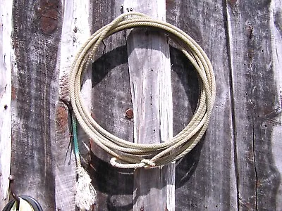Vintage Old  Retired  Cowboy Lariat Lasso Rope Western Wall Decor 811 • $67.99