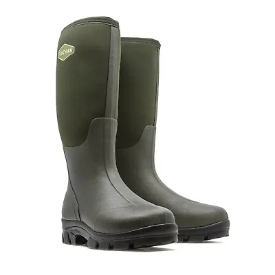 Fencham Armot Waterproof Thermal Muck Boots Wellingtons Neoprene Hunting Wellies • £54.99