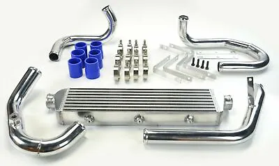 Turbo Front Mount Intercooler Kit For Vw Golf Mk4 Audi A3 1.8t 20v Blue • $236.22