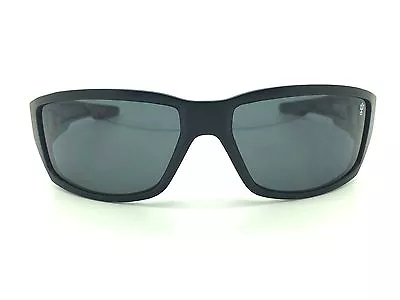 SPY+ Optics Logan Sunglasses 670939062129 LOBS00 Shiny Black Frame Grey Lens • $109.95