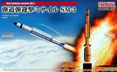 FNMFP028 1:72 Fine Molds SM-3 Anti-Ballistic Missile • $19.29