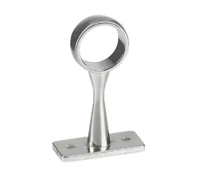 £3.61 • Buy Chrome Wardrobe Rail Fitting Standard End Centre Socket Support Tube Bracket