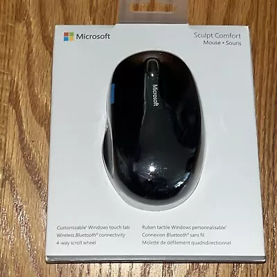 NEW And  SEALED -Microsoft Sculpt Comfort Bluetooth Mouse (H3S-00003) Model 1534 • $29.99