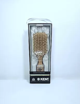 Kent OS11 Men's Rectangular Club Hair Brush  Soft For Fine Or Thinning Hair  • $99.95