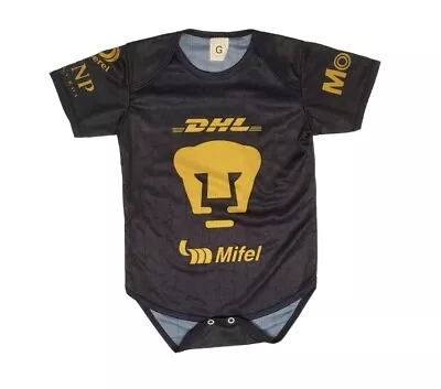 Pumas UNAM One Piece Baby Mameluco 12 Meses Soccer Futbol Liga MX Blue • $19.95