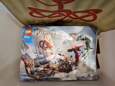 £113.31 • Buy LEGO Viking Ship Challenges The Midgard Snake 7018